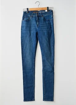 Jeans Coupe Slim Kuyichi Bleu Taille Normale