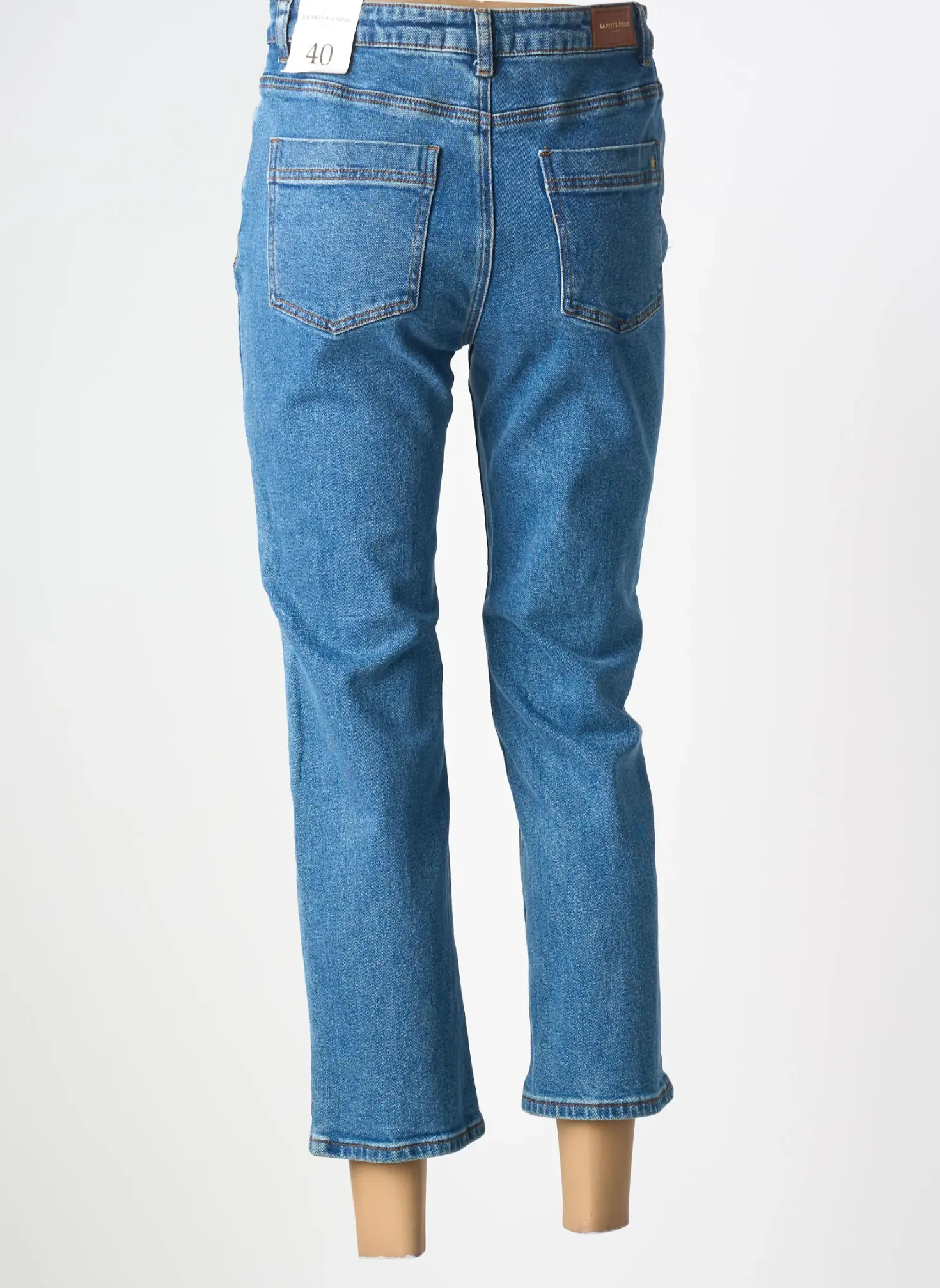 Jeans Coupe Slim La Petite Etoile Bleu Taille Normale