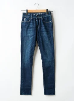 Jeans Coupe Slim Le Temps Des Cerises Bleu