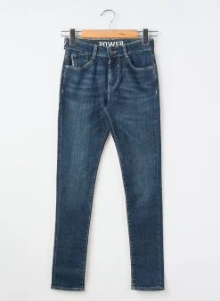 Jeans Coupe Slim Le Temps Des Cerises Bleu