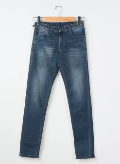 Jeans Coupe Slim Le Temps Des Cerises Bleu