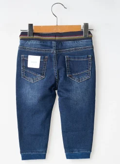 Jeans Coupe Slim Mayoral Bleu Taille Élastique