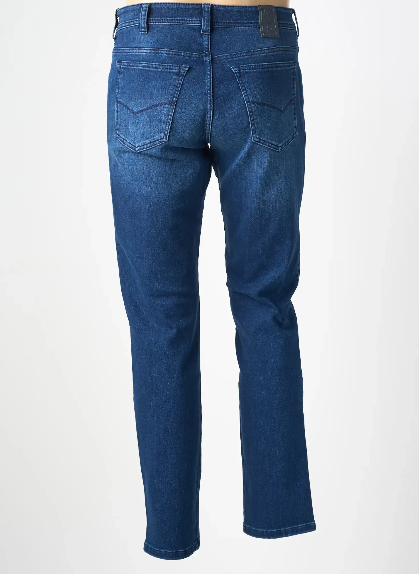 Jeans Coupe Slim M5 By Meyer Bleu Taille Normale