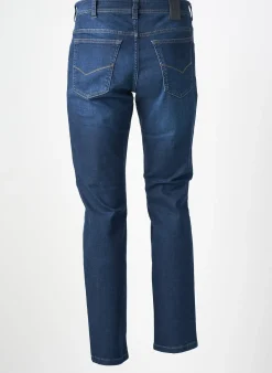 Jeans Coupe Slim M5 By Meyer Bleu Taille Normale