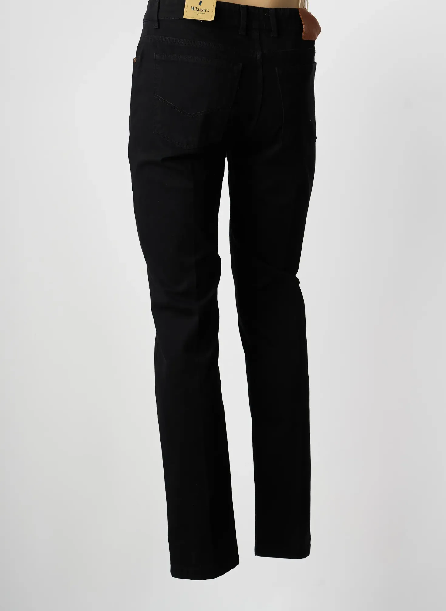 Jeans Coupe Slim Mclassics Noir Taille Normale