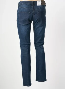 Jeans Coupe Slim Mustang Bleu Taille Normale