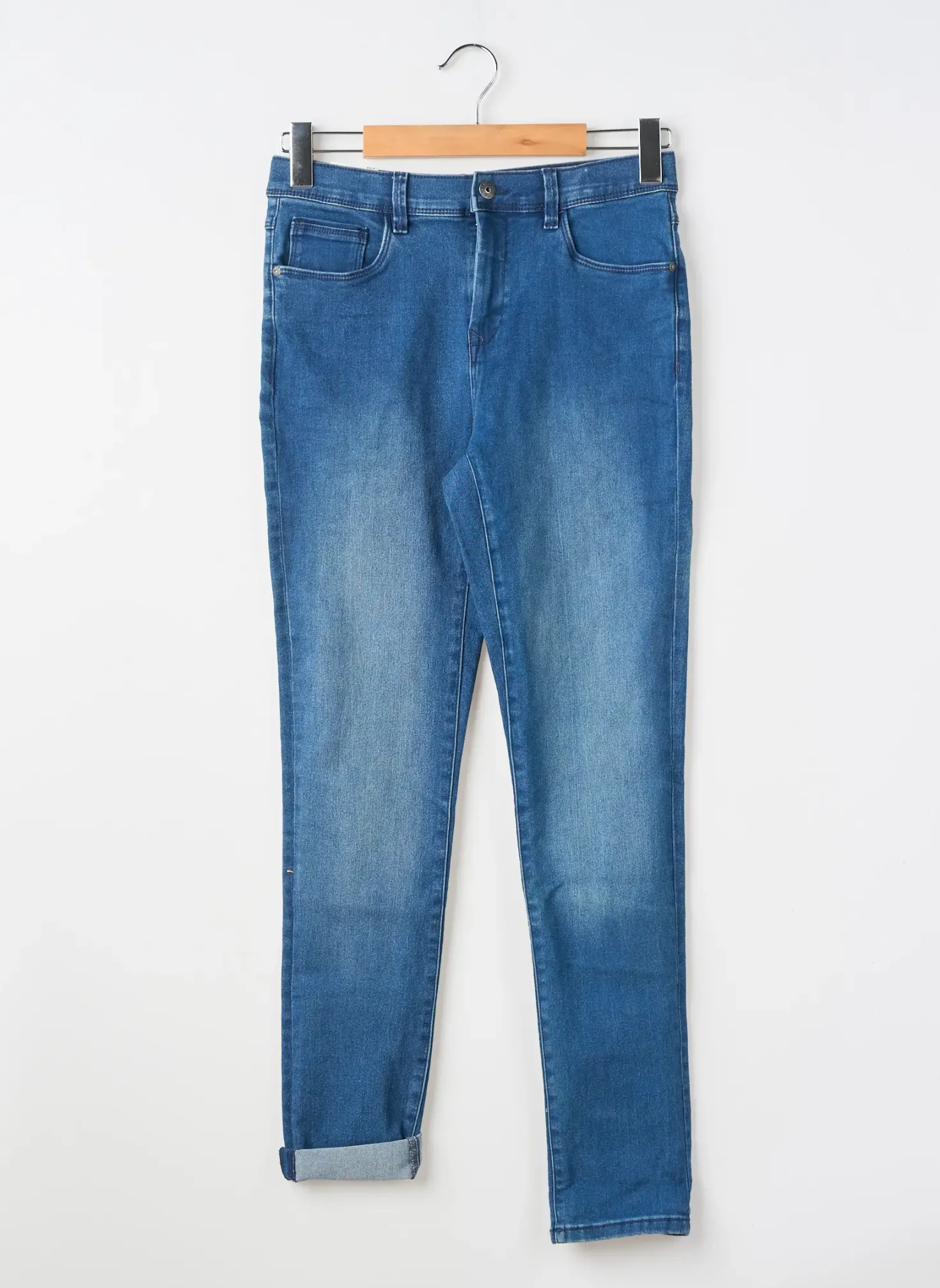 Jeans Coupe Slim Name It Bleu Taille Ajustable