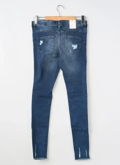 Jeans Coupe Slim Name It Bleu Taille Ajustable