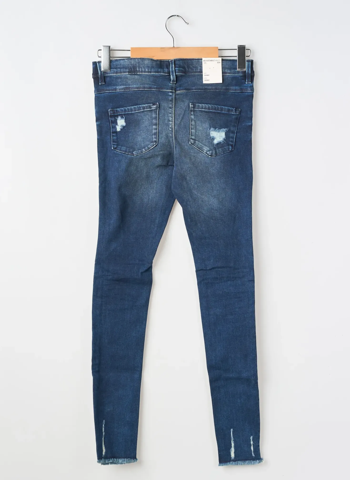 Jeans Coupe Slim Name It Bleu Taille Ajustable