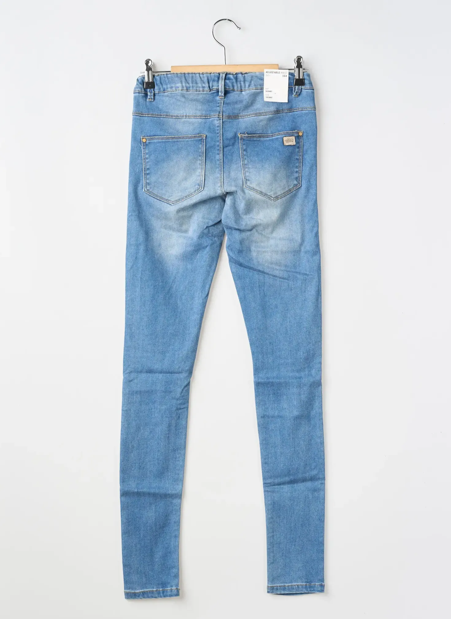 Jeans Coupe Slim Name It Bleu Taille Ajustable