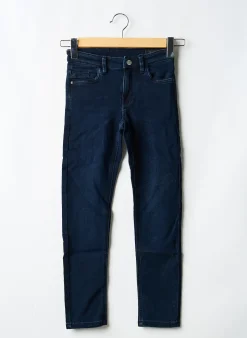 Jeans Coupe Slim Nukutavake Bleu
