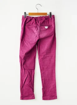 Jeans Coupe Slim Orchestra Rose Taille À Pinces