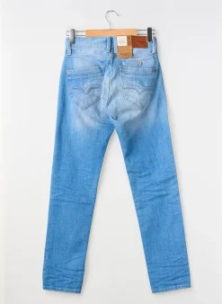 Jeans Coupe Slim Pepe Jeans Bleu Taille Normale