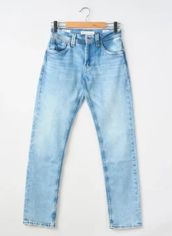 Jeans Coupe Slim Pepe Jeans Bleu Taille Normale