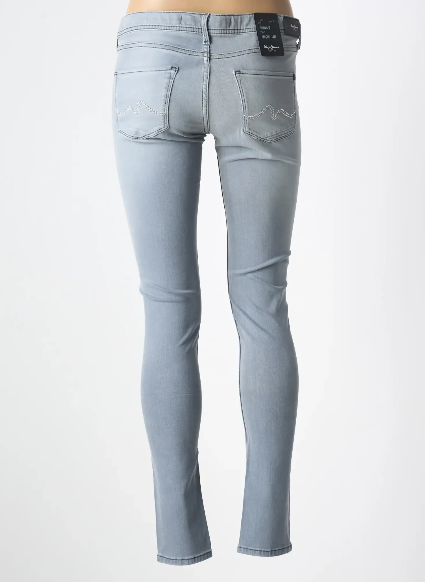 Jeans Coupe Slim Pepe Jeans Gris