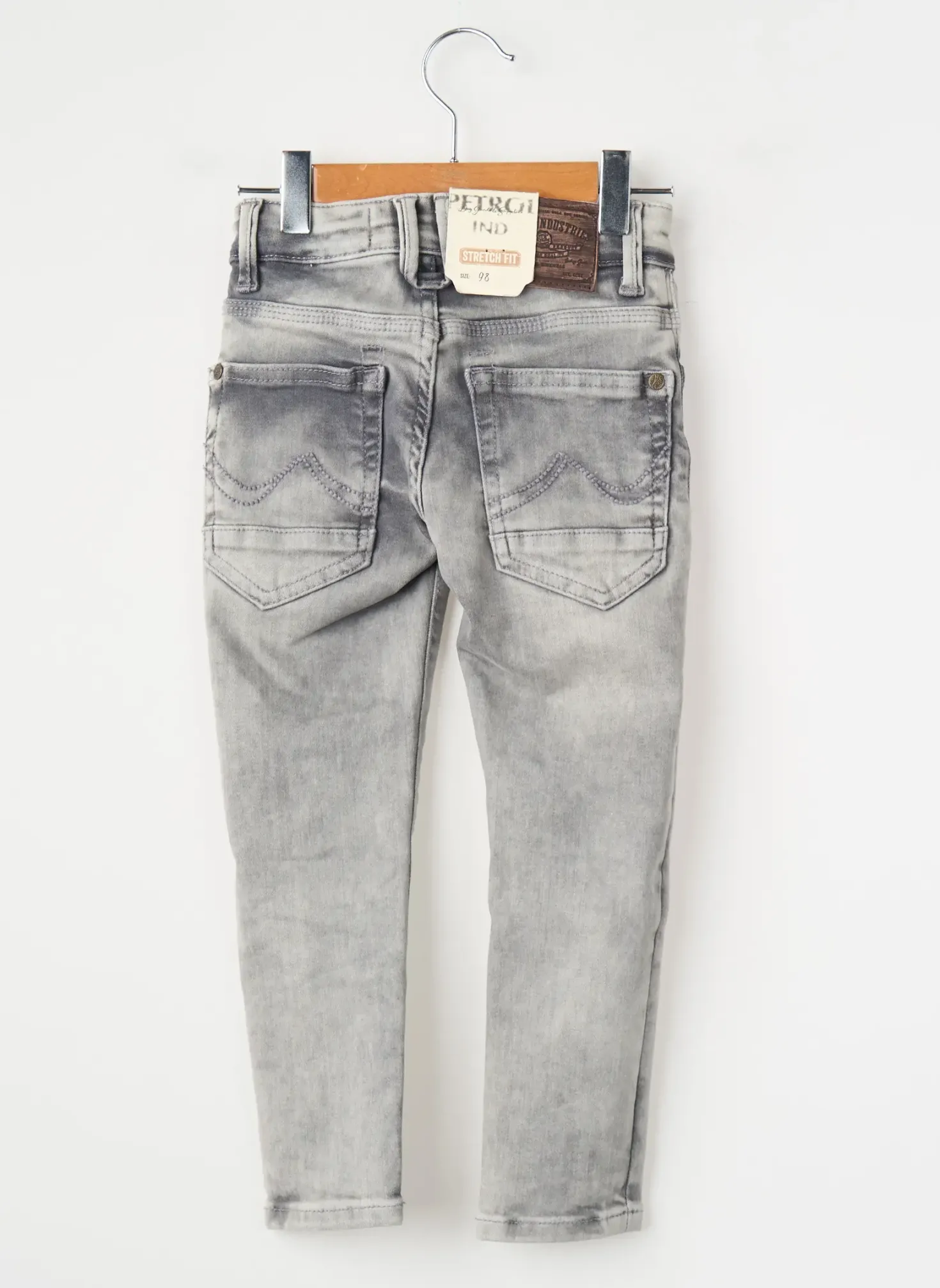 Jeans Coupe Slim Petrol Industries Gris