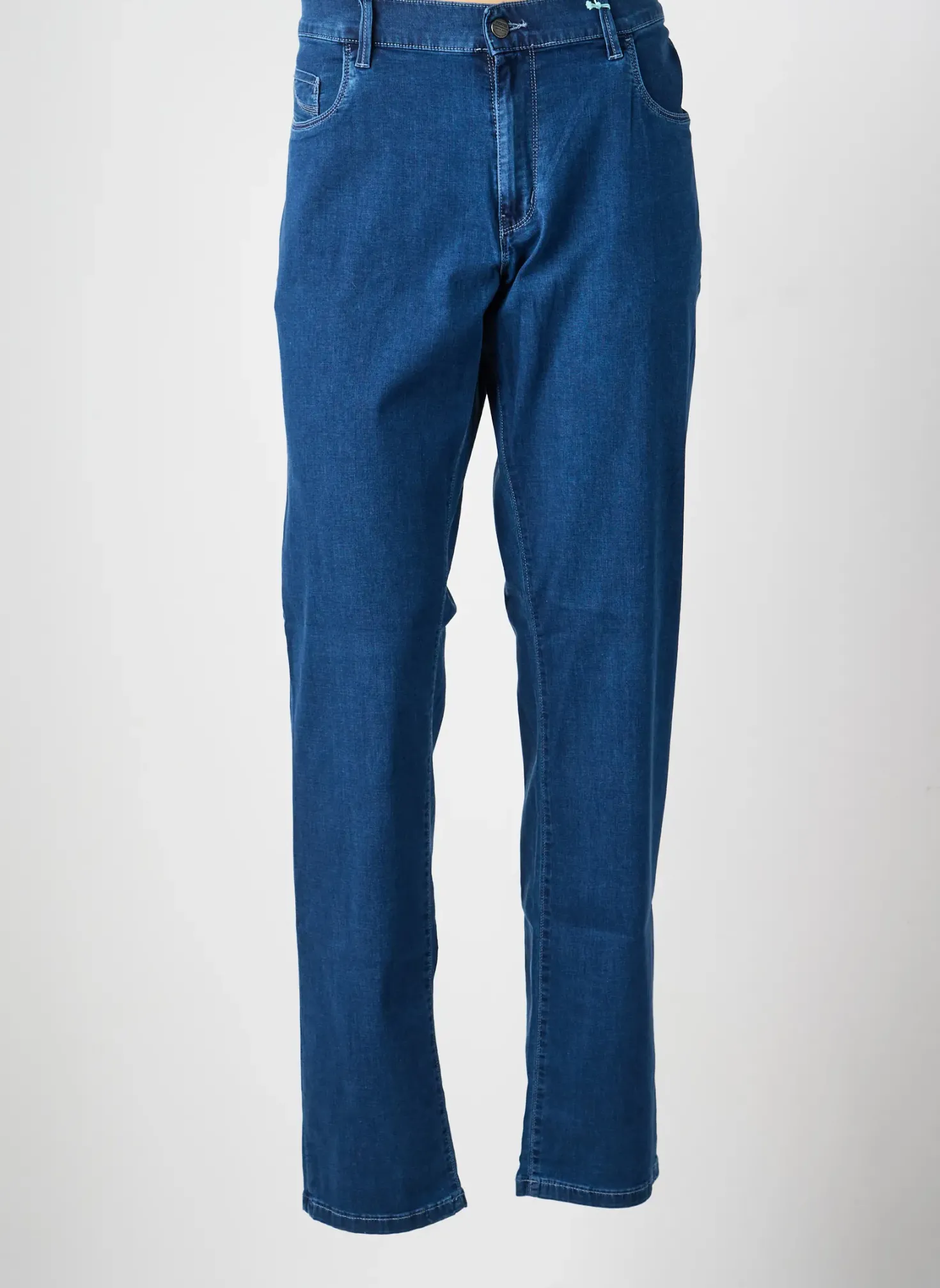 Jeans Coupe Slim Pioneer Bleu Taille Normale