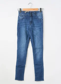 Jeans Coupe Slim Raw-7 Bleu