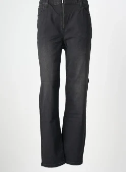 Jeans Coupe Slim Sheego Noir Taille Normale