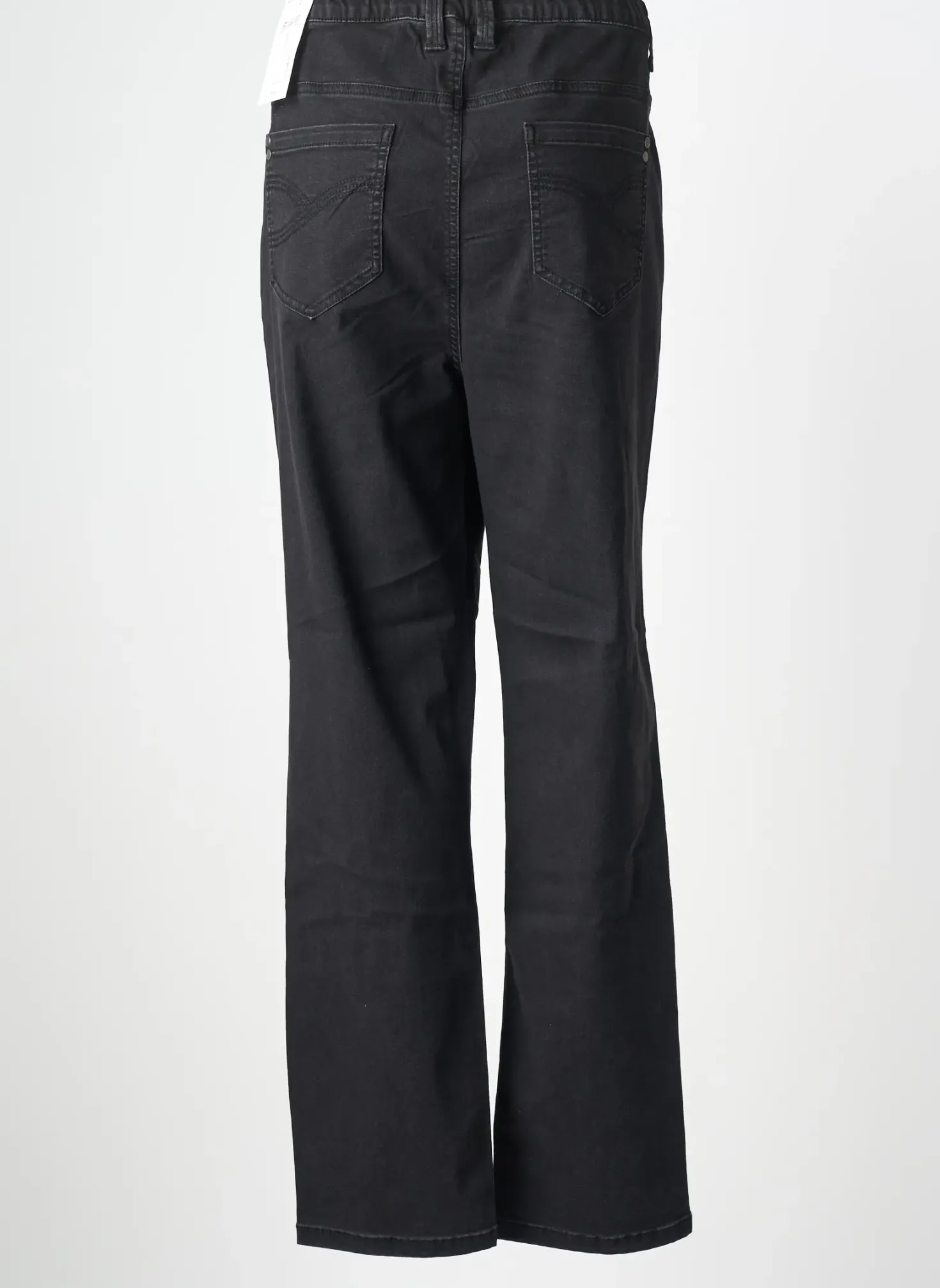 Jeans Coupe Slim Sheego Noir Taille Normale