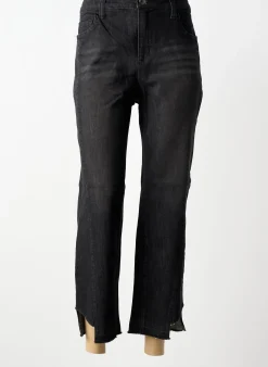 Jeans Coupe Slim Sheego Noir Taille Normale