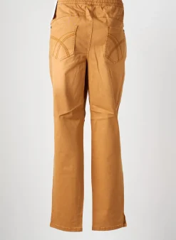 Jeans Coupe Slim Sheego Orange Taille Normale