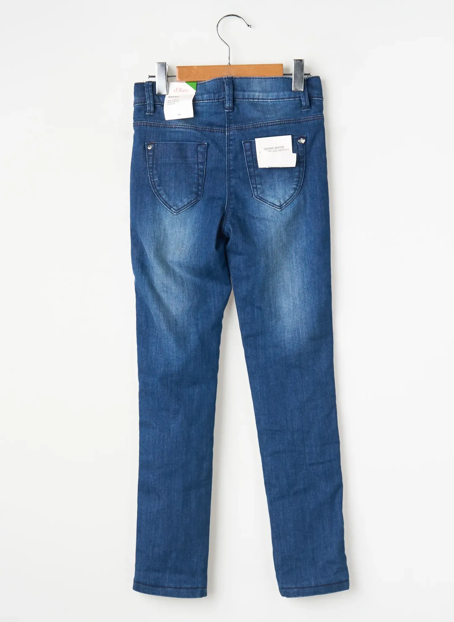 Jeans Coupe Slim S.oliver Bleu