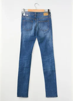 Jeans Coupe Slim Teddy Smith Bleu Taille Ajustable