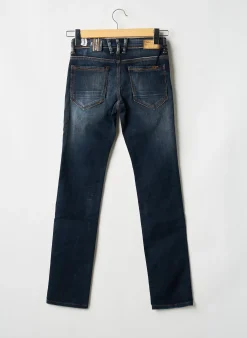 Jeans Coupe Slim Teddy Smith Bleu Taille Ajustable