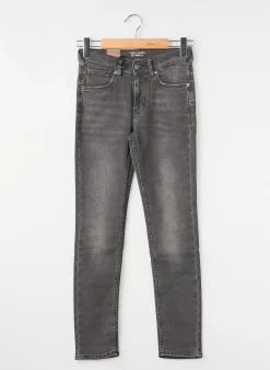 Jeans Coupe Slim Teddy Smith Gris Taille Ajustable