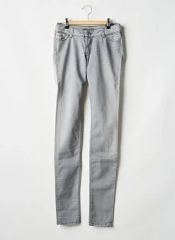 Jeans Coupe Slim Teddy Smith Gris