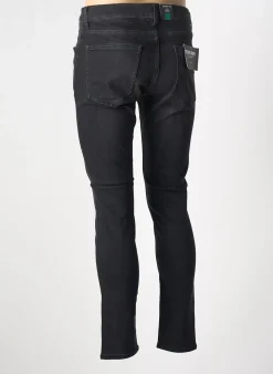 Jeans Coupe Slim Teddy Smith Noir Taille Normale