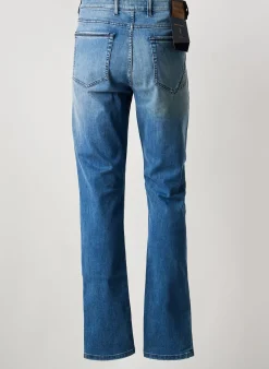 Jeans Coupe Slim Teleria Zed Bleu Taille Normale