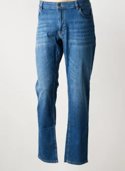 Jeans Coupe Slim Teleria Zed Bleu Taille Normale