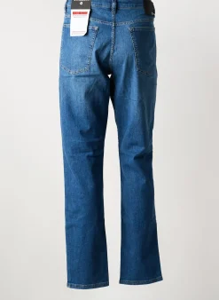 Jeans Coupe Slim Teleria Zed Bleu Taille Normale
