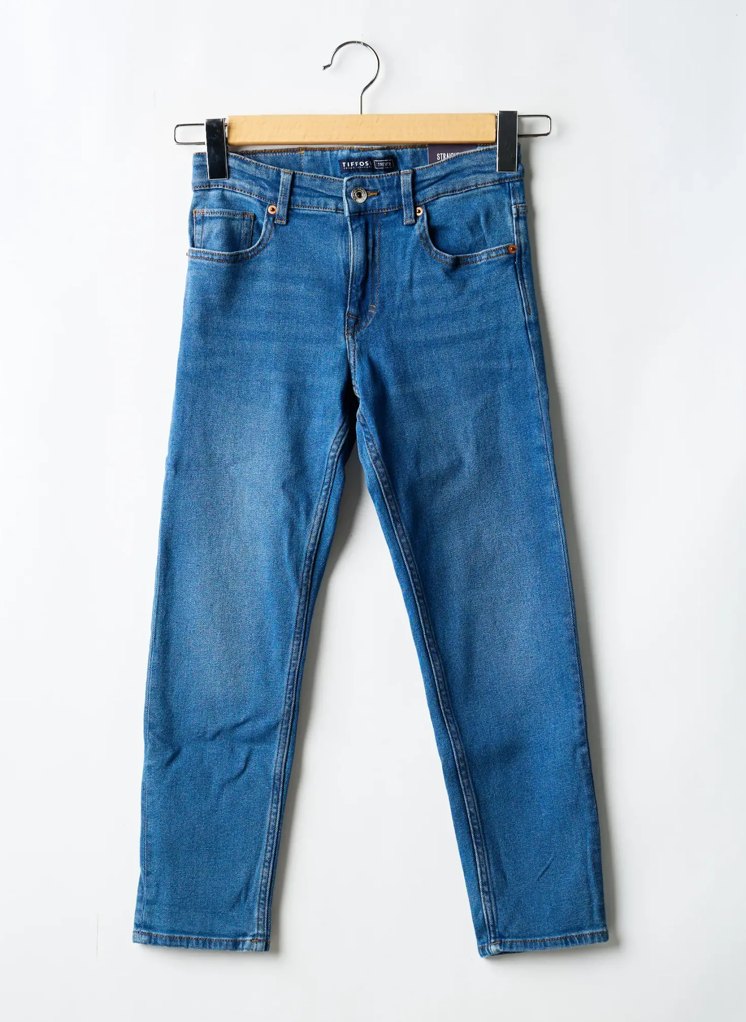 Jeans Coupe Slim Tiffosi Bleu