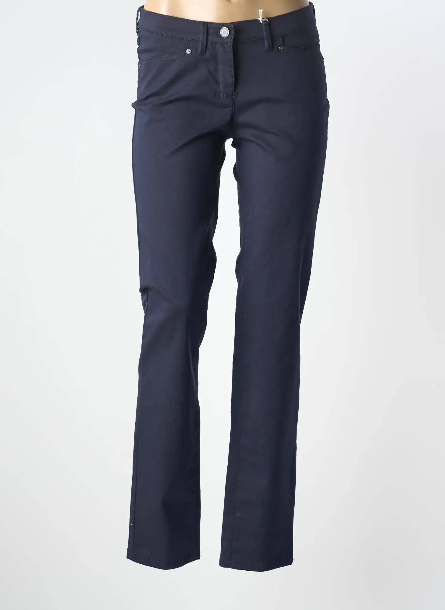 Jeans Coupe Slim Toni Bleu Taille Normale