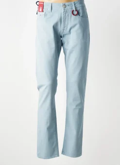 Jeans Coupe Slim Tramarossa Bleu Taille Normale