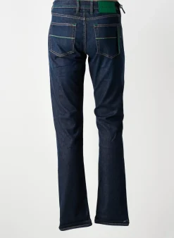 Jeans Coupe Slim Tramarossa Bleu Taille Normale