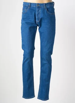 Jeans Coupe Slim Urban Rags Bleu Taille Normale