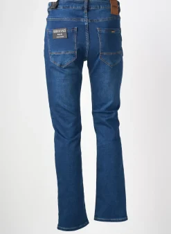 Jeans Coupe Slim Urban Rags Bleu Taille Normale