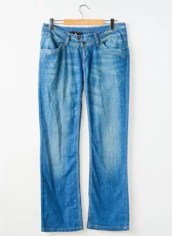 Jeans Coupe Slim Vila Bleu
