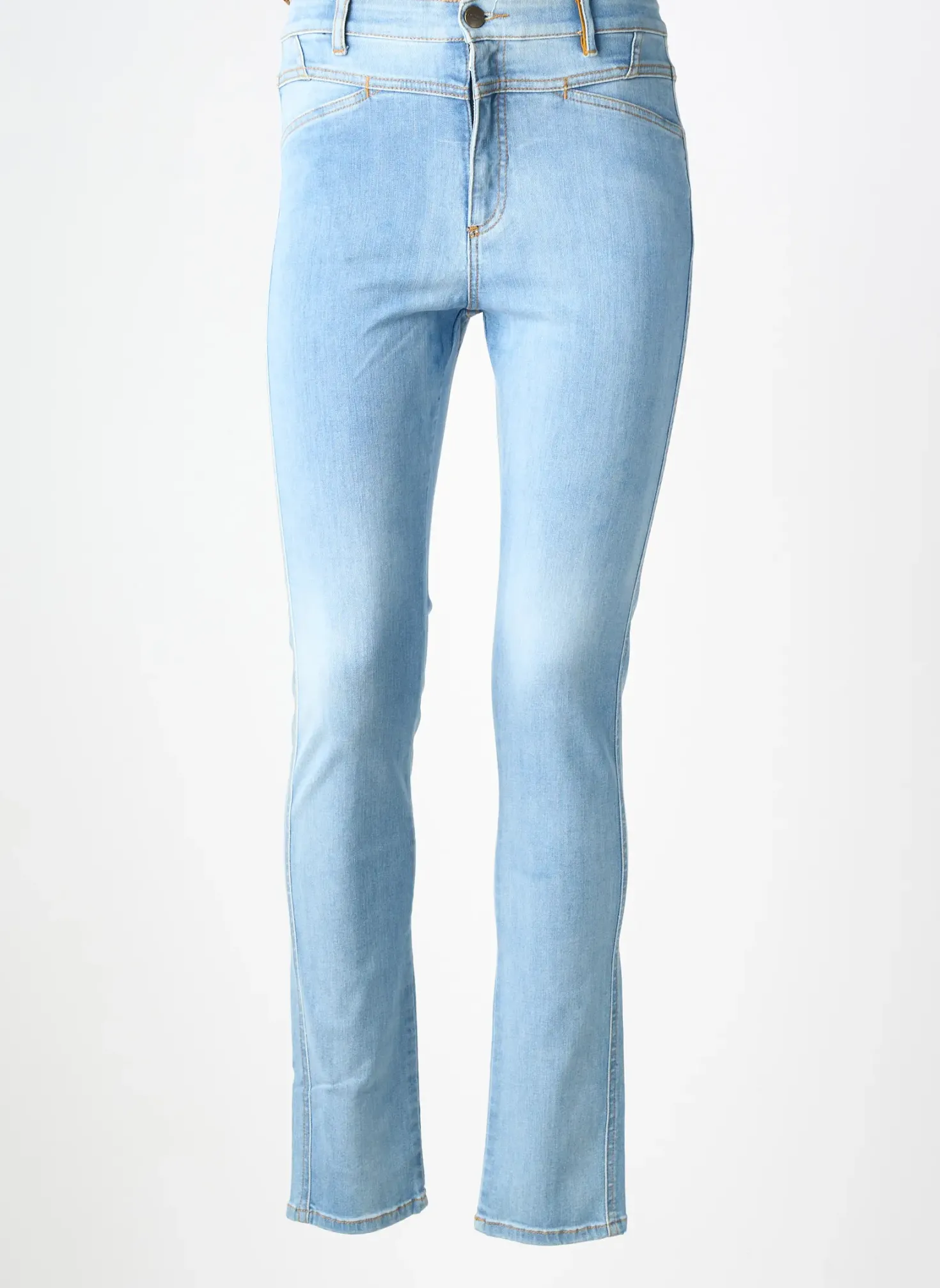 Jeans Skinny Couturist Bleu Taille Normale