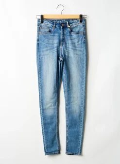 Jeans Skinny Garcia Bleu Taille Ajustable