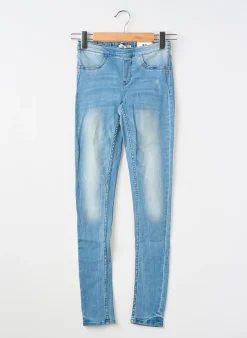 Jeans Skinny Garcia Bleu Taille Élastique