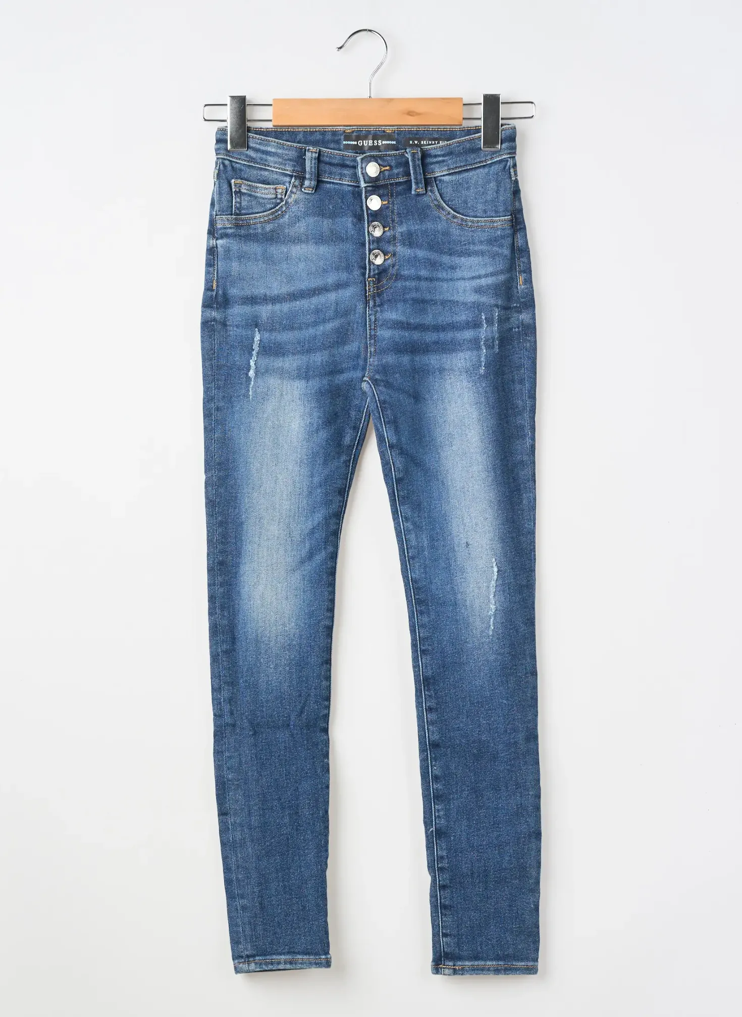 Jeans Skinny Guess Bleu