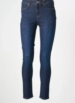 Jeans Skinny Kanope Bleu Taille Normale