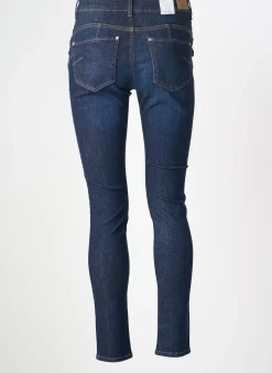 Jeans Skinny Kanope Bleu Taille Normale