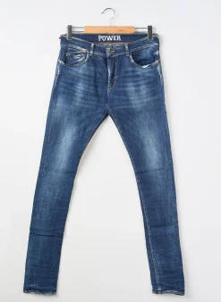 Jeans Skinny Le Temps Des Cerises Bleu