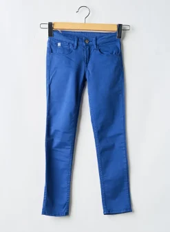 Jeans Skinny Le Temps Des Cerises Bleu Taille Ajustable